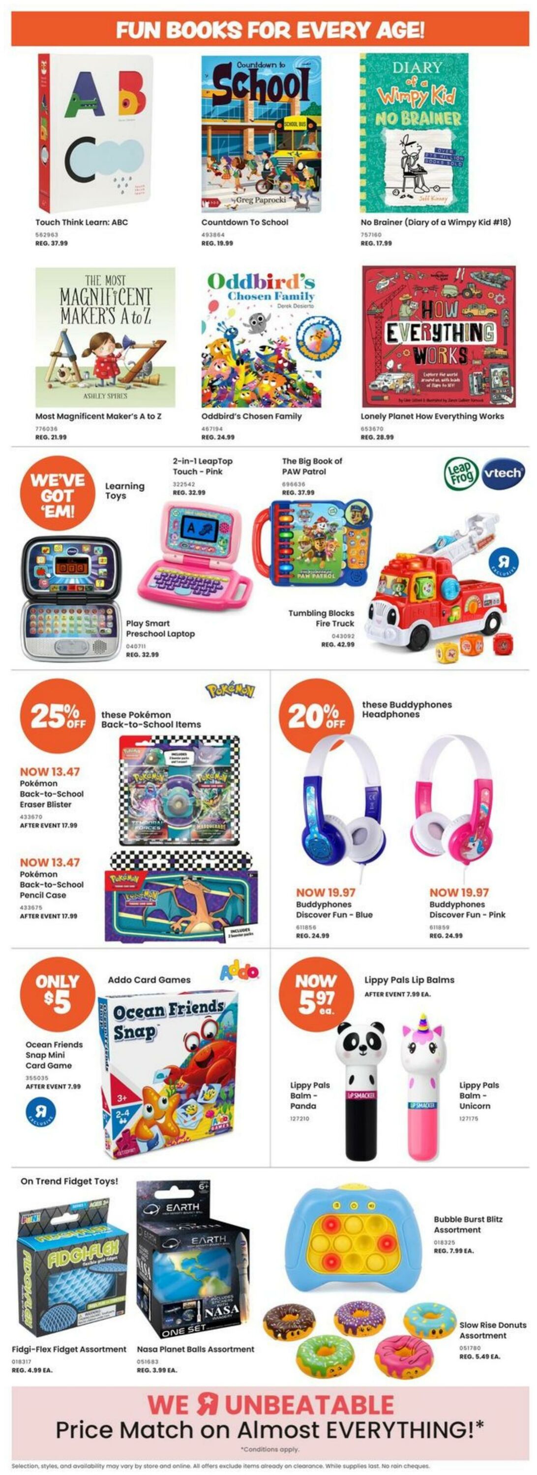 Flyer Toys'R'Us 22.08.2024 - 04.09.2024