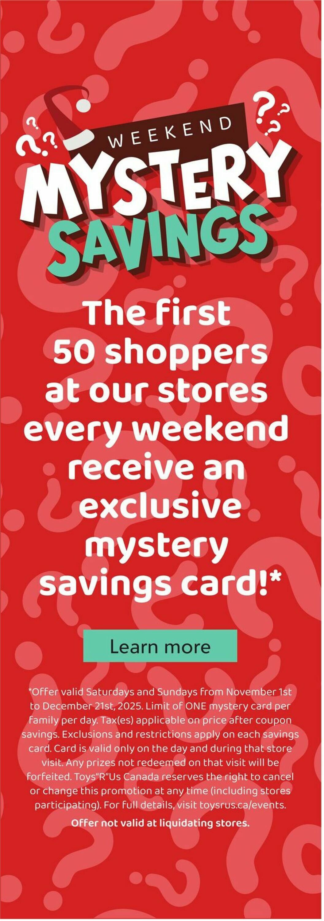 Flyer Toys'R'Us 27.11.2025 - 24.12.2025