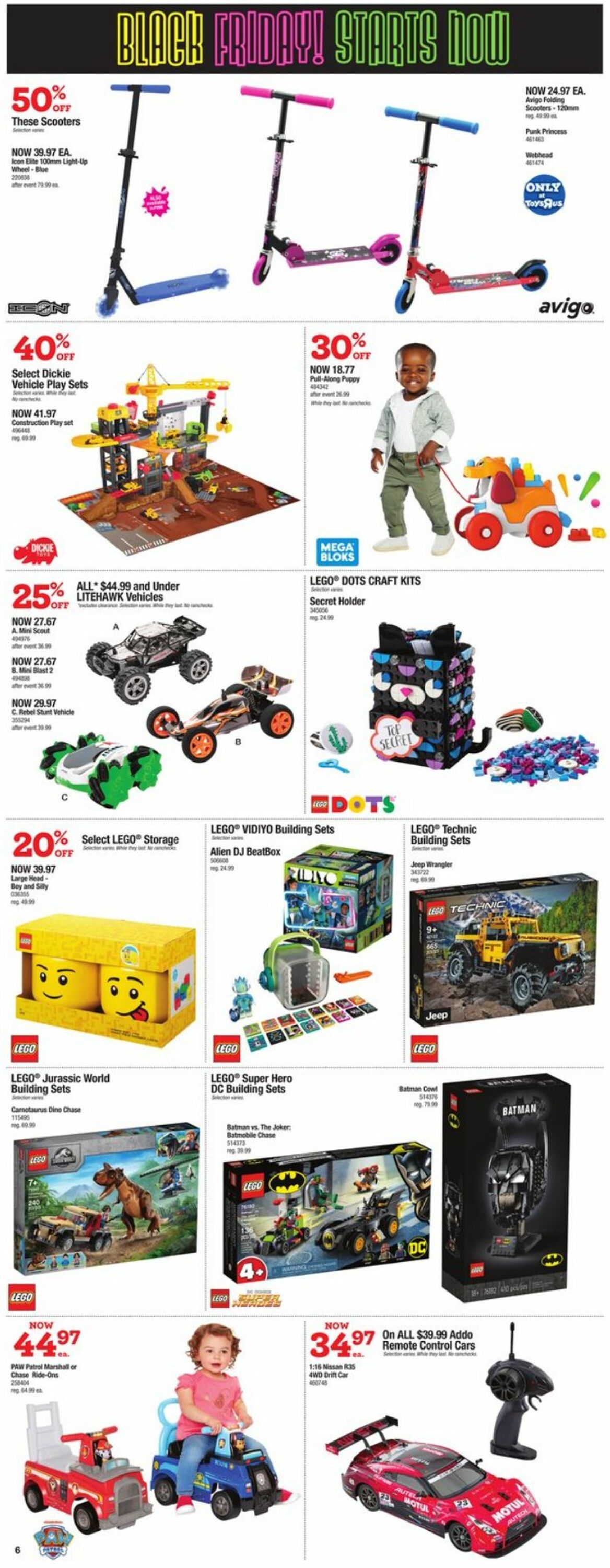 Flyer Toys'R'Us 18.11.2021 - 24.11.2021