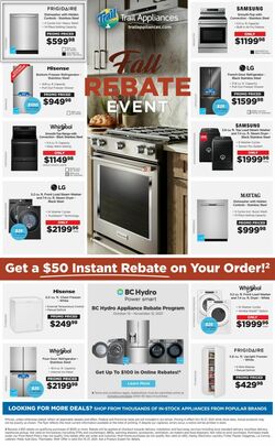  Fall Rebate EventOct 15th - Oct 27th