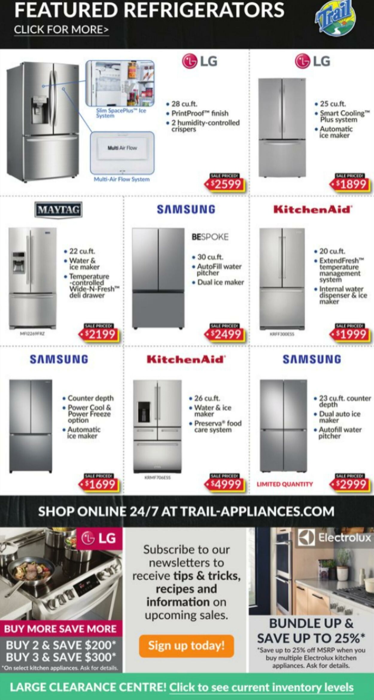 Flyer Trail Appliances 17.11.2022 - 07.12.2022