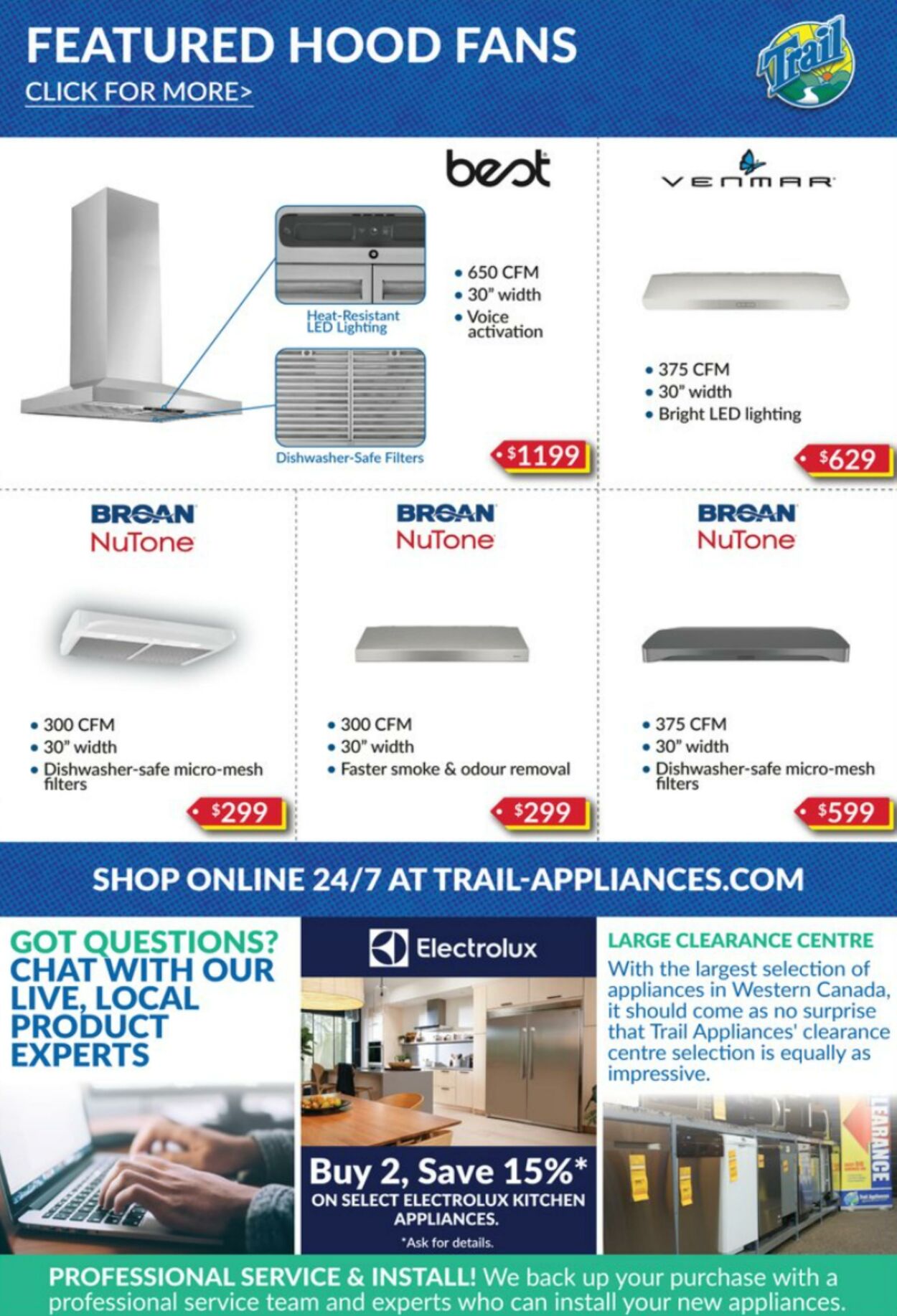 Flyer Trail Appliances 30.03.2023 - 05.04.2023