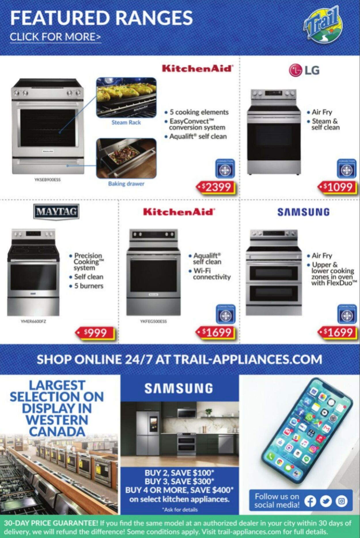 Flyer Trail Appliances 18.05.2023 - 24.05.2023
