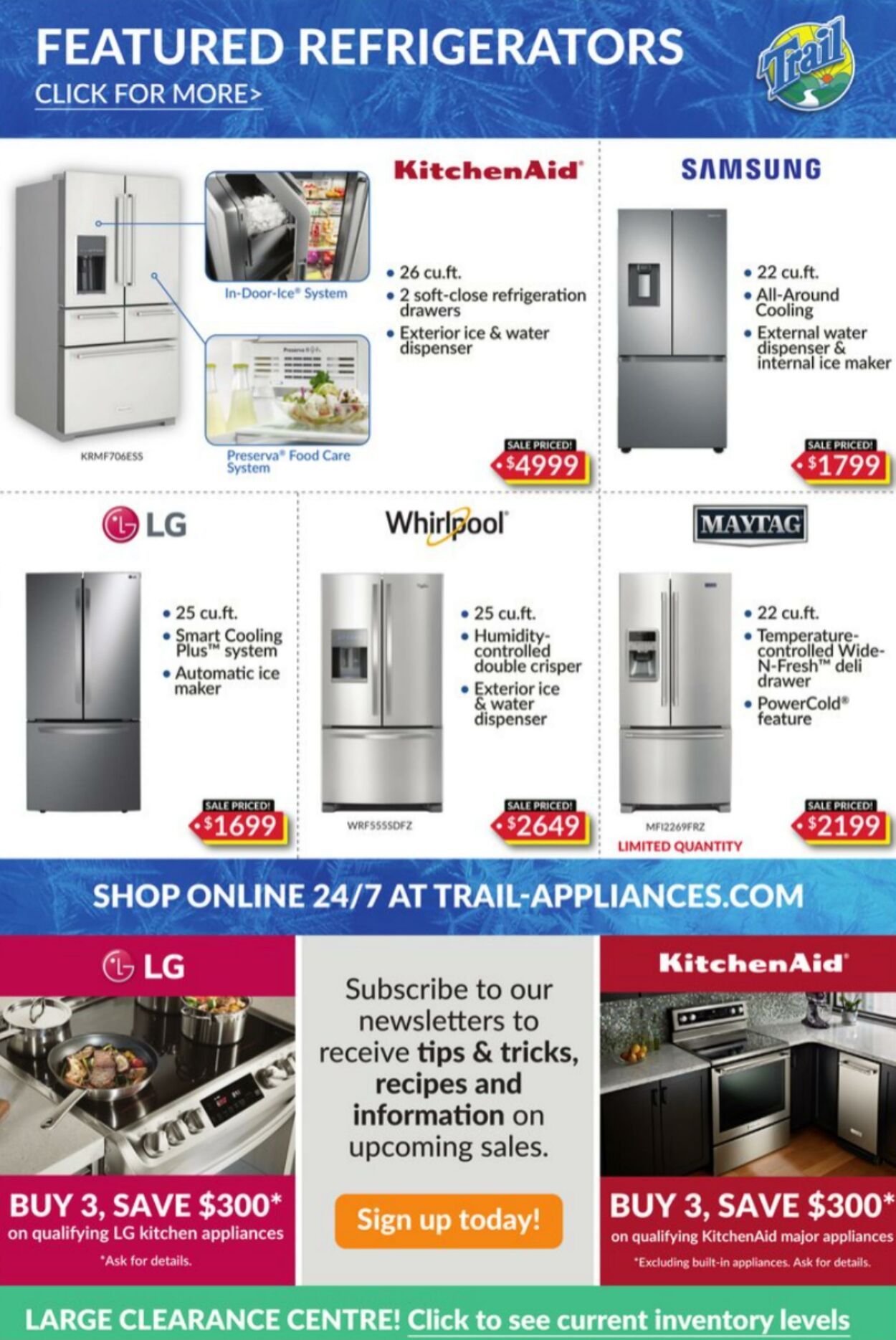 Flyer Trail Appliances 16.02.2023 - 22.02.2023