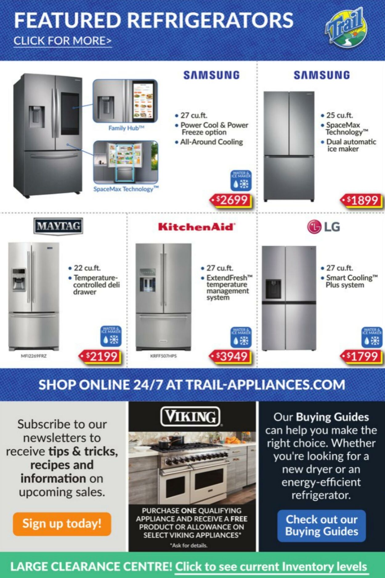 Flyer Trail Appliances 23.03.2023 - 29.03.2023