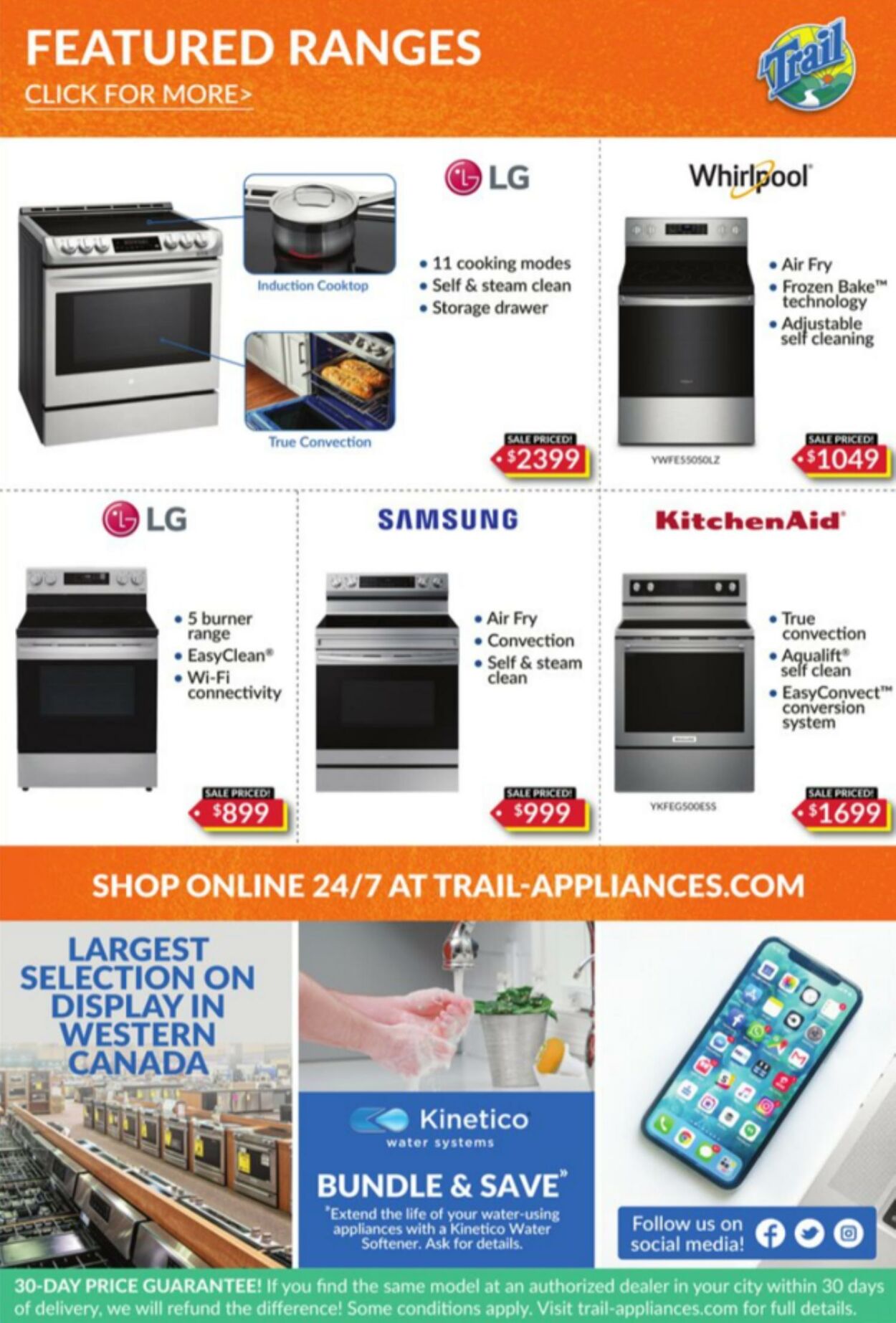 Flyer Trail Appliances 19.01.2023 - 25.01.2023