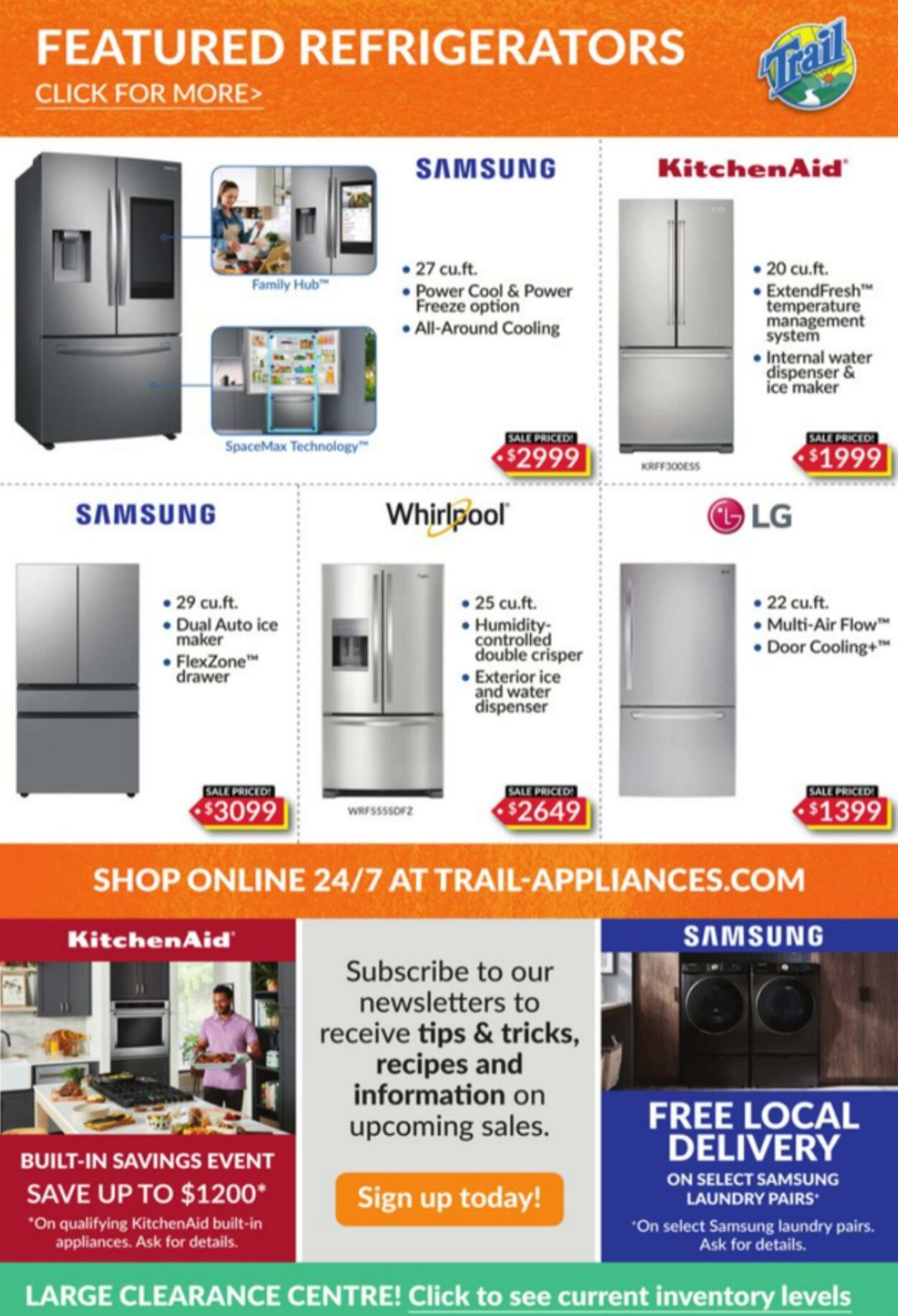 Flyer Trail Appliances 19.01.2023 - 25.01.2023