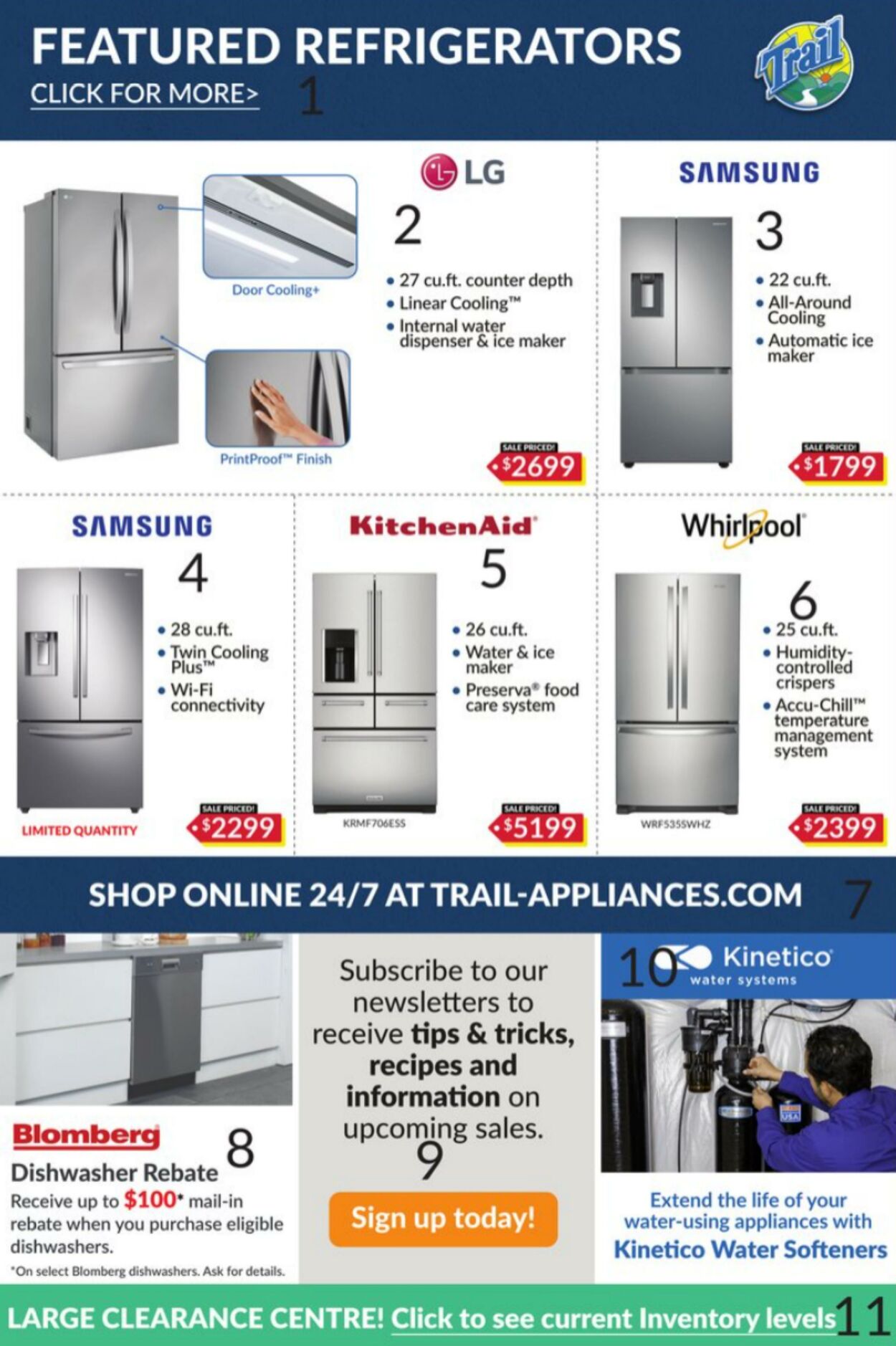 Flyer Trail Appliances 20.10.2022 - 23.10.2022