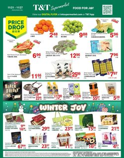 Flyer T&T Supermarket 21.11.2025 - 27.11.2025