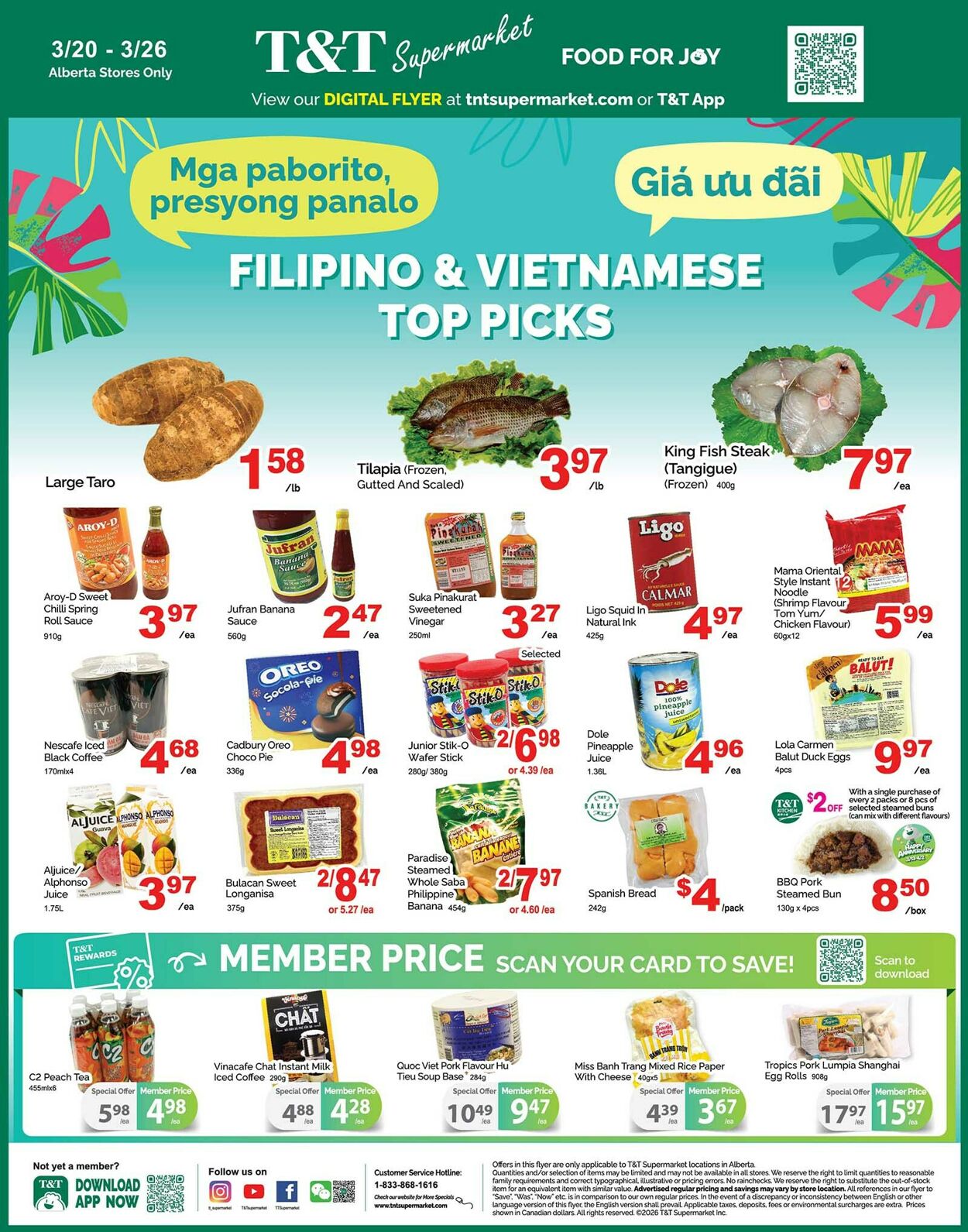 Flyer T&T Supermarket 20.03.2026 - 26.03.2026