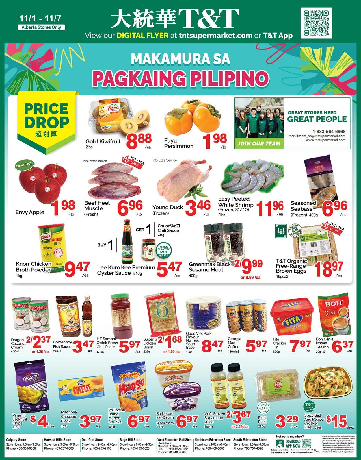 Flyer T&T Supermarket 01.11.2024 - 07.11.2024