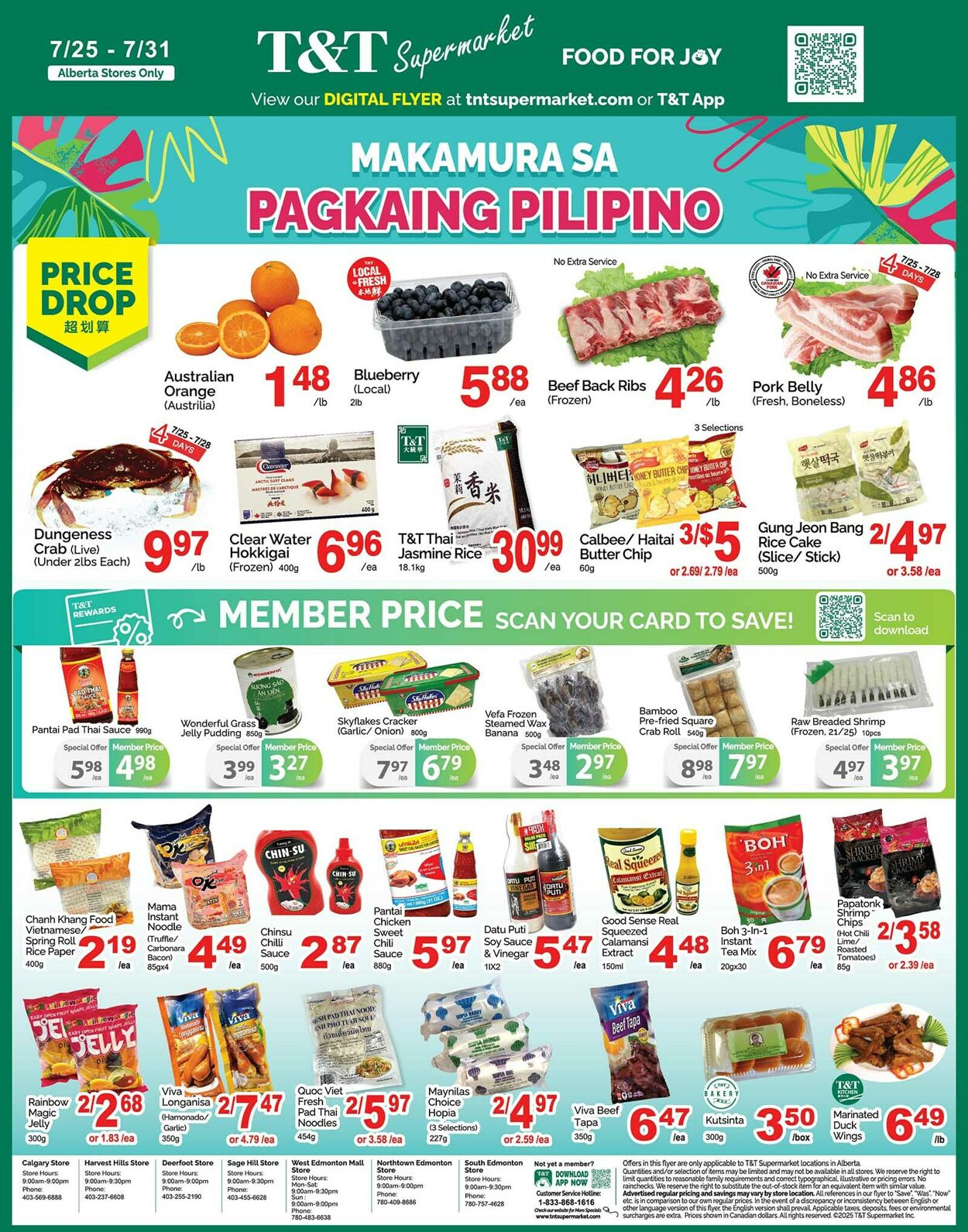 Flyer T&T Supermarket 25.07.2025 - 31.07.2025