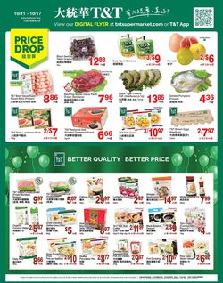 Flyer T&T Supermarket 24.11.2023 - 30.11.2023