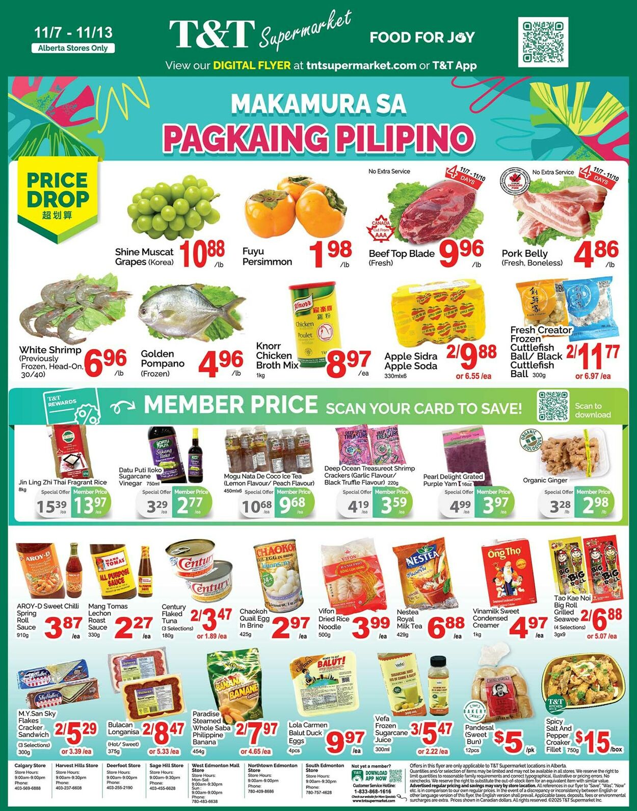 Flyer T&T Supermarket 07.11.2025 - 13.11.2025