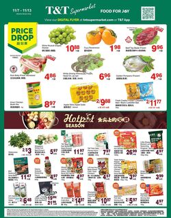 Flyer T&T Supermarket 07.11.2025 - 13.11.2025