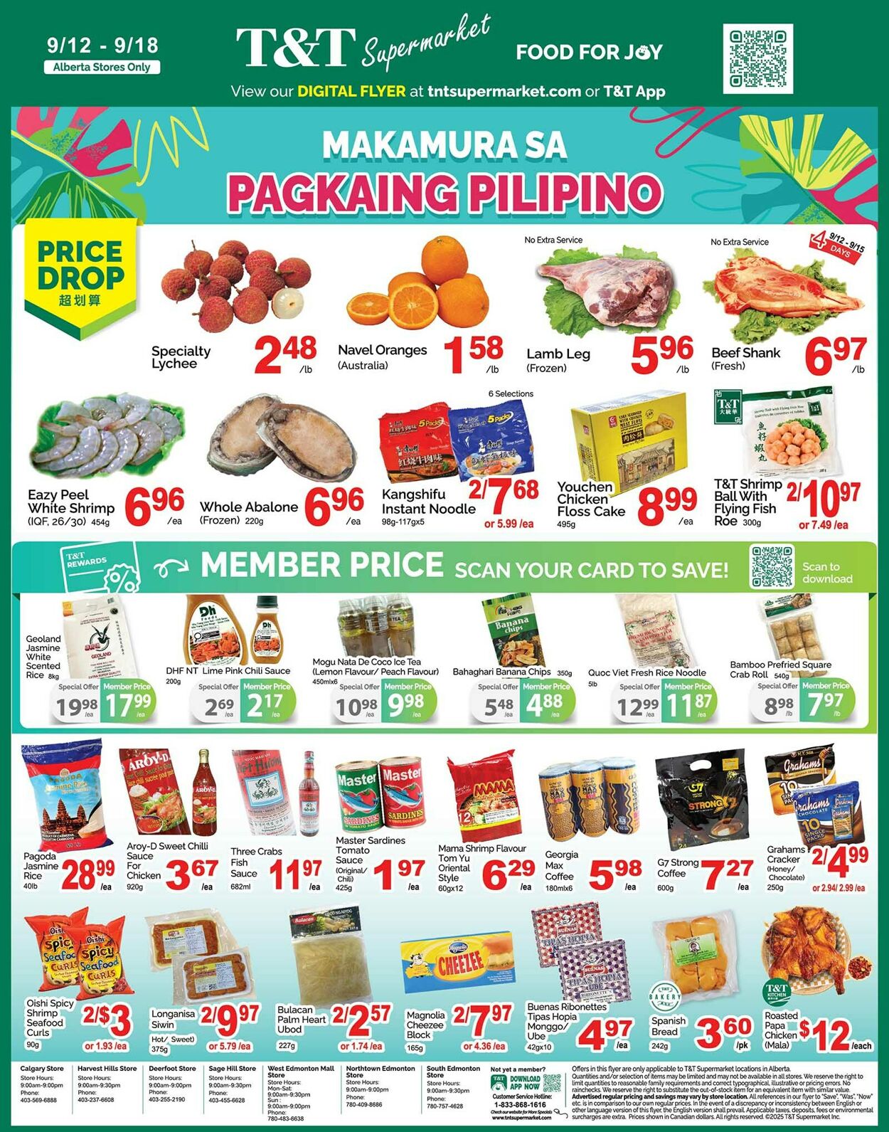 Flyer T&T Supermarket 12.09.2025 - 18.09.2025