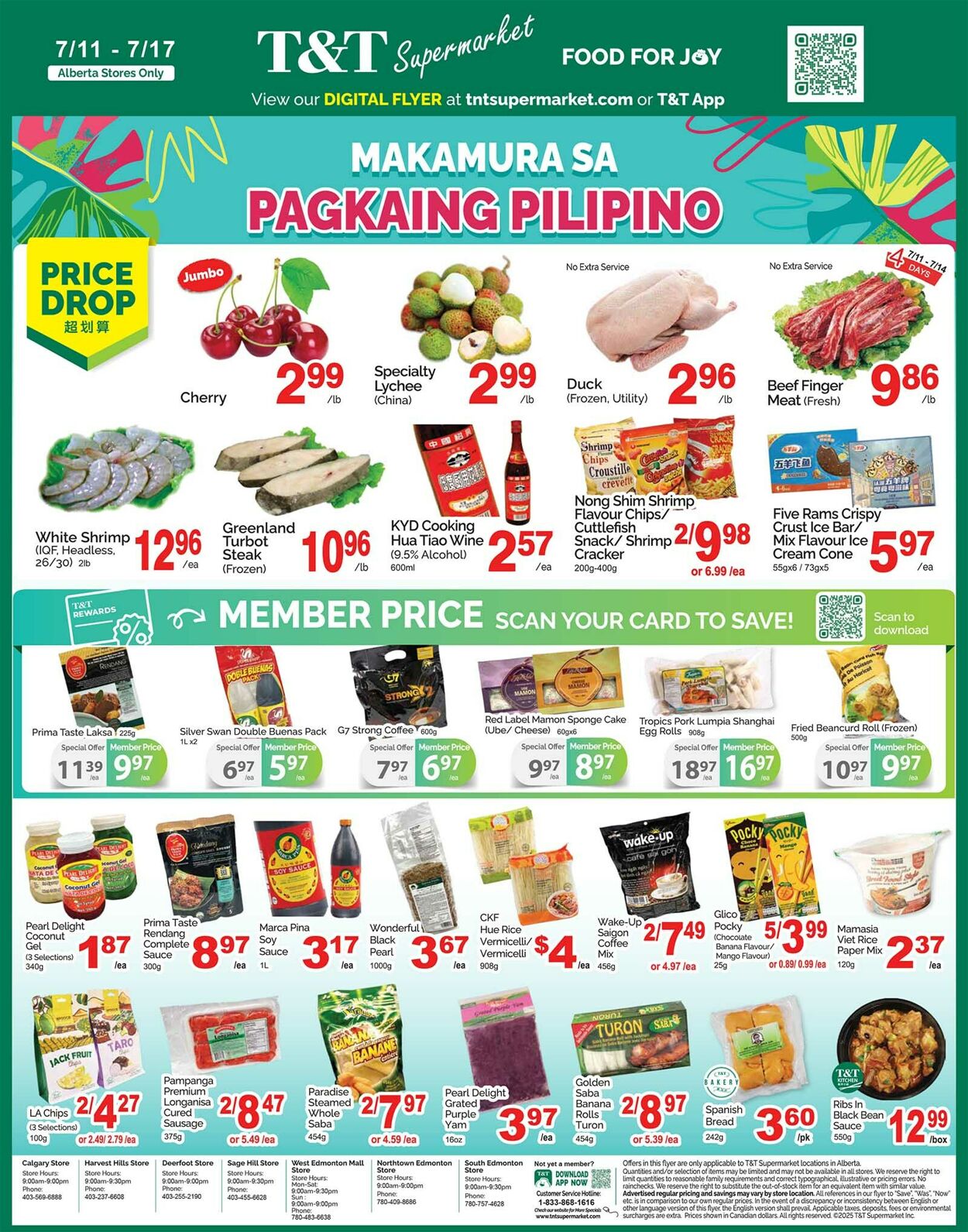 Flyer T&T Supermarket 11.07.2025 - 17.07.2025
