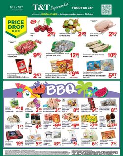 Flyer T&T Supermarket 11.07.2025 - 17.07.2025