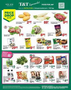 Flyer T&T Supermarket 09.04.2026 - 16.04.2026