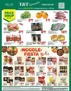 Flyer T&T Supermarket 31.10.2025 - 06.11.2025