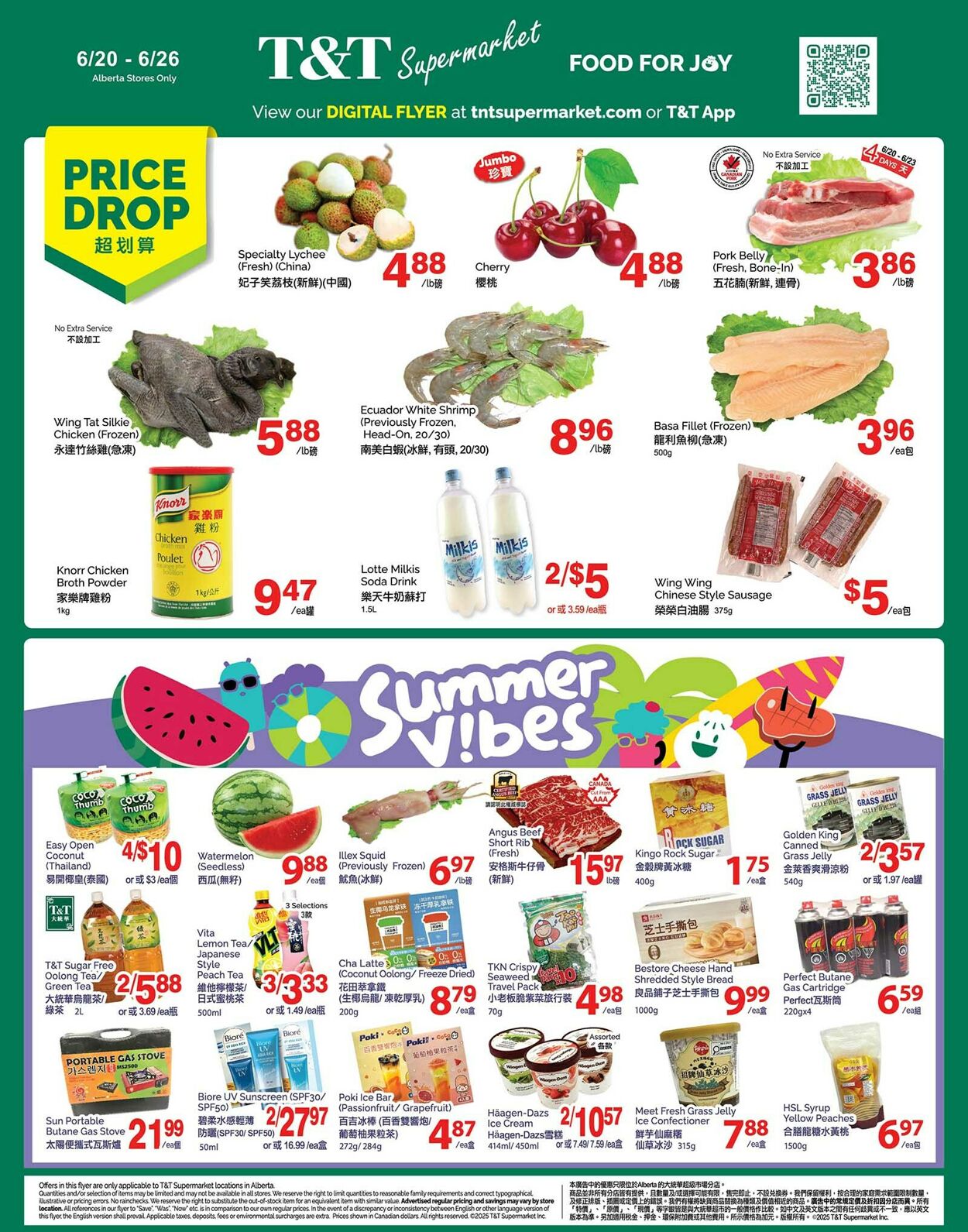 Flyer T&T Supermarket 20.06.2025 - 26.06.2025