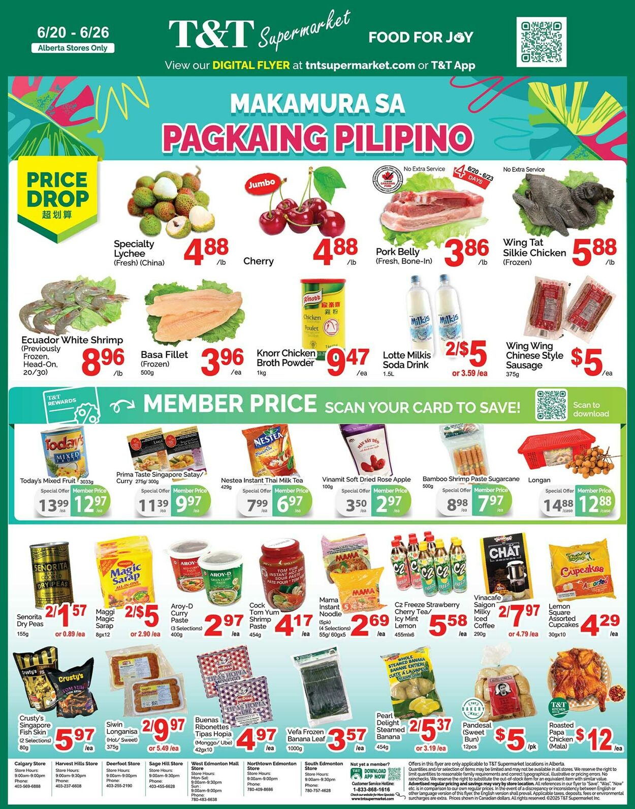 Flyer T&T Supermarket 20.06.2025 - 26.06.2025