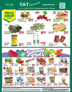 Flyer T&T Supermarket 20.06.2025 - 26.06.2025