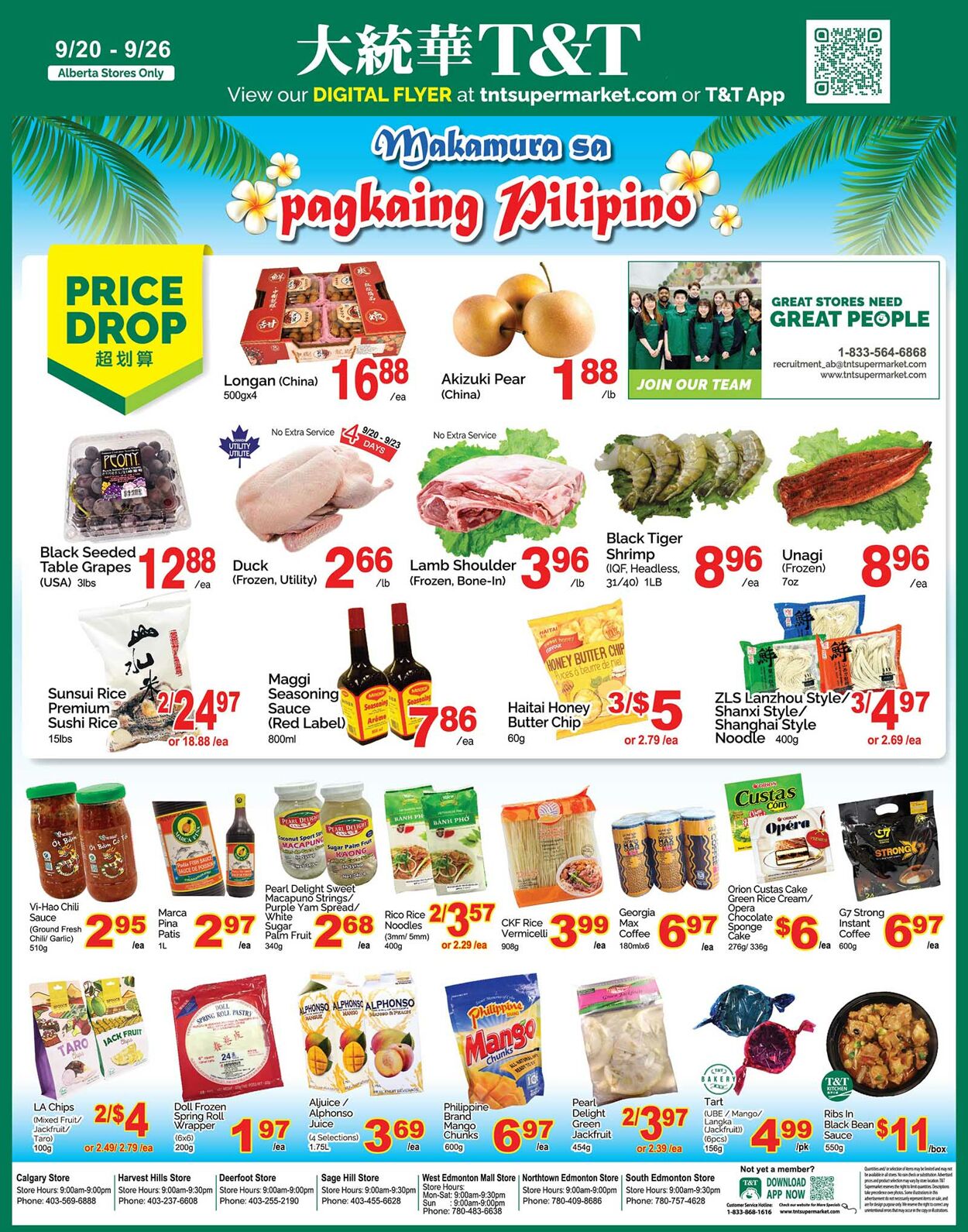 Flyer T&T Supermarket 20.09.2024 - 26.09.2024