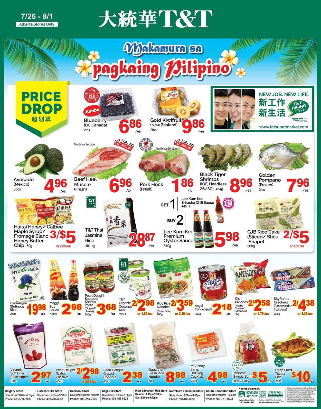 Flyer T&T Supermarket 26.07.2024 - 01.08.2024