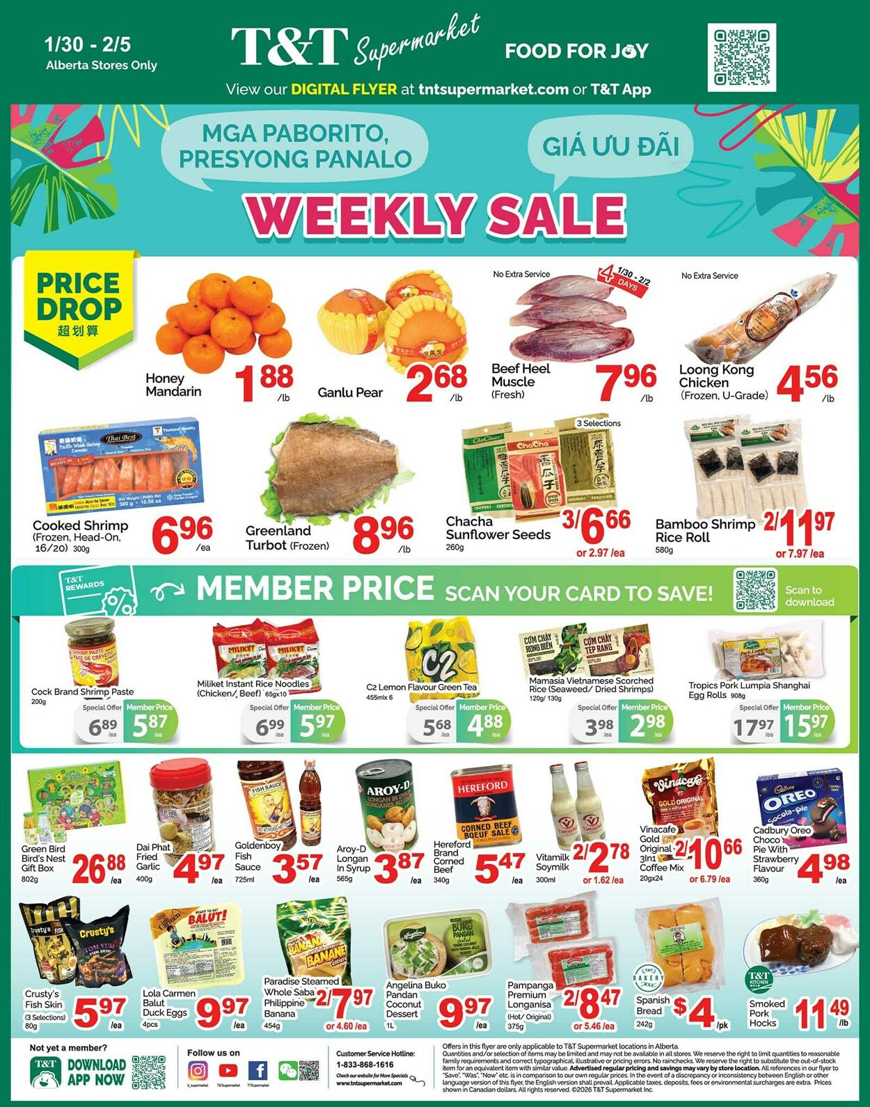 Flyer T&T Supermarket 30.01.2026 - 05.02.2026