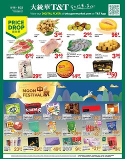 Flyer T&T Supermarket 16.08.2024 - 22.08.2024