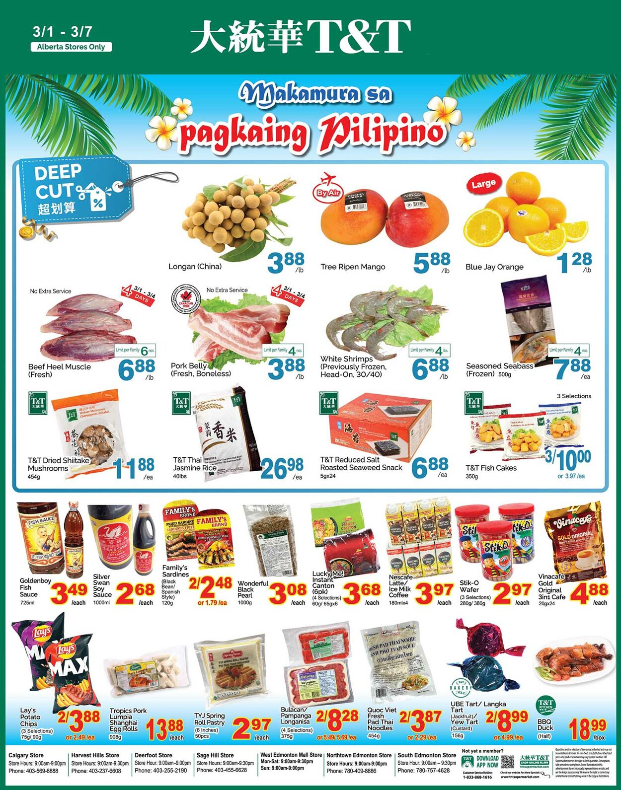 Flyer T&T Supermarket 01.03.2024 - 07.03.2024