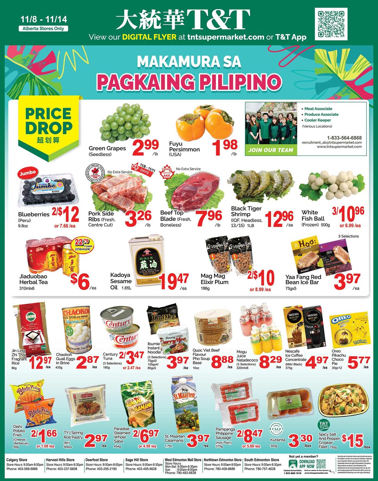 Flyer T&T Supermarket 08.11.2024 - 14.11.2024