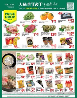 Flyer T&T Supermarket 08.11.2024 - 14.11.2024