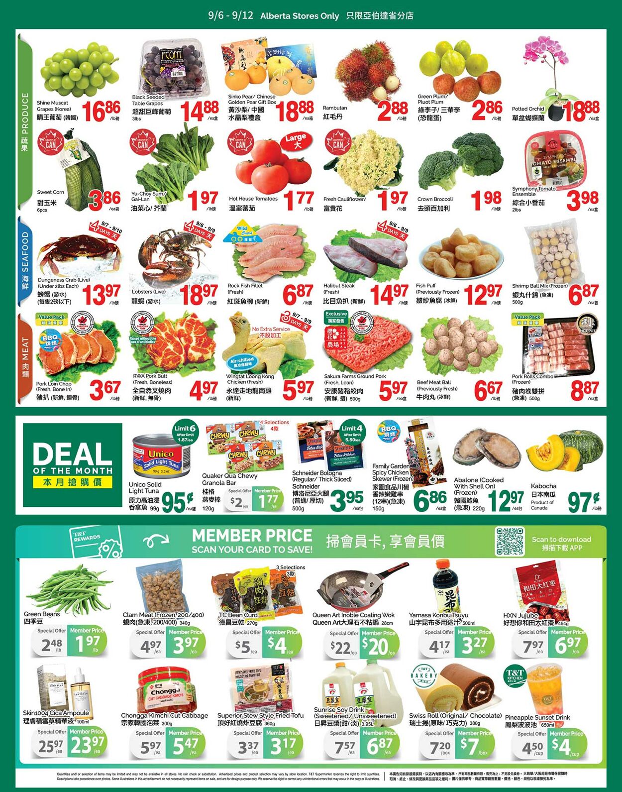 Flyer T&T Supermarket 06.09.2024 - 12.09.2024