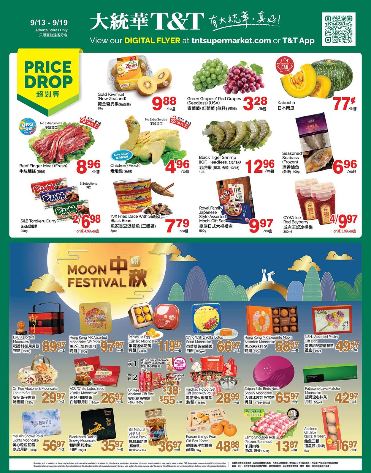 Flyer T&T Supermarket 13.09.2024 - 19.09.2024