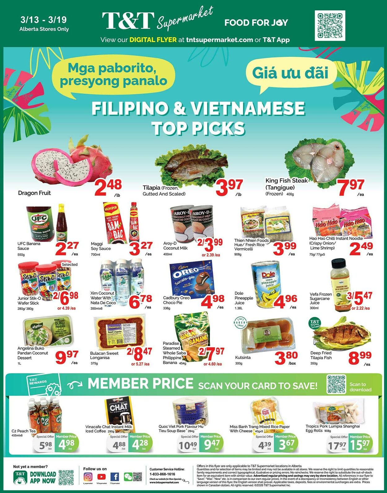 Flyer T&T Supermarket 13.03.2026 - 19.03.2026