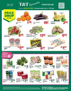 Flyer T&T Supermarket 09.04.2026 - 16.04.2026