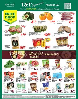 Flyer T&T Supermarket 14.11.2025 - 20.11.2025