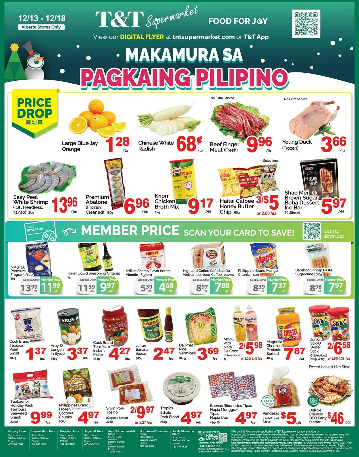 Flyer T&T Supermarket 13.12.2025 - 18.12.2025