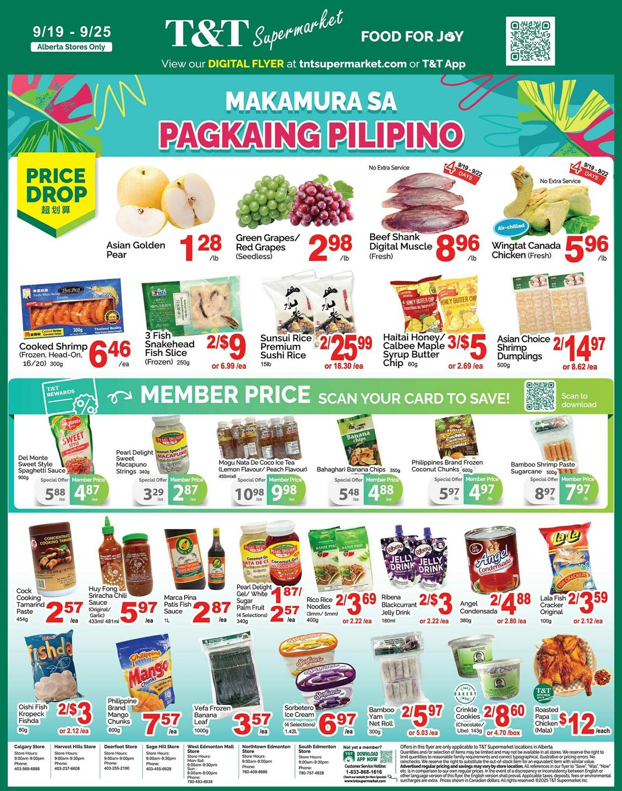 Flyer T&T Supermarket 19.09.2025 - 25.09.2025