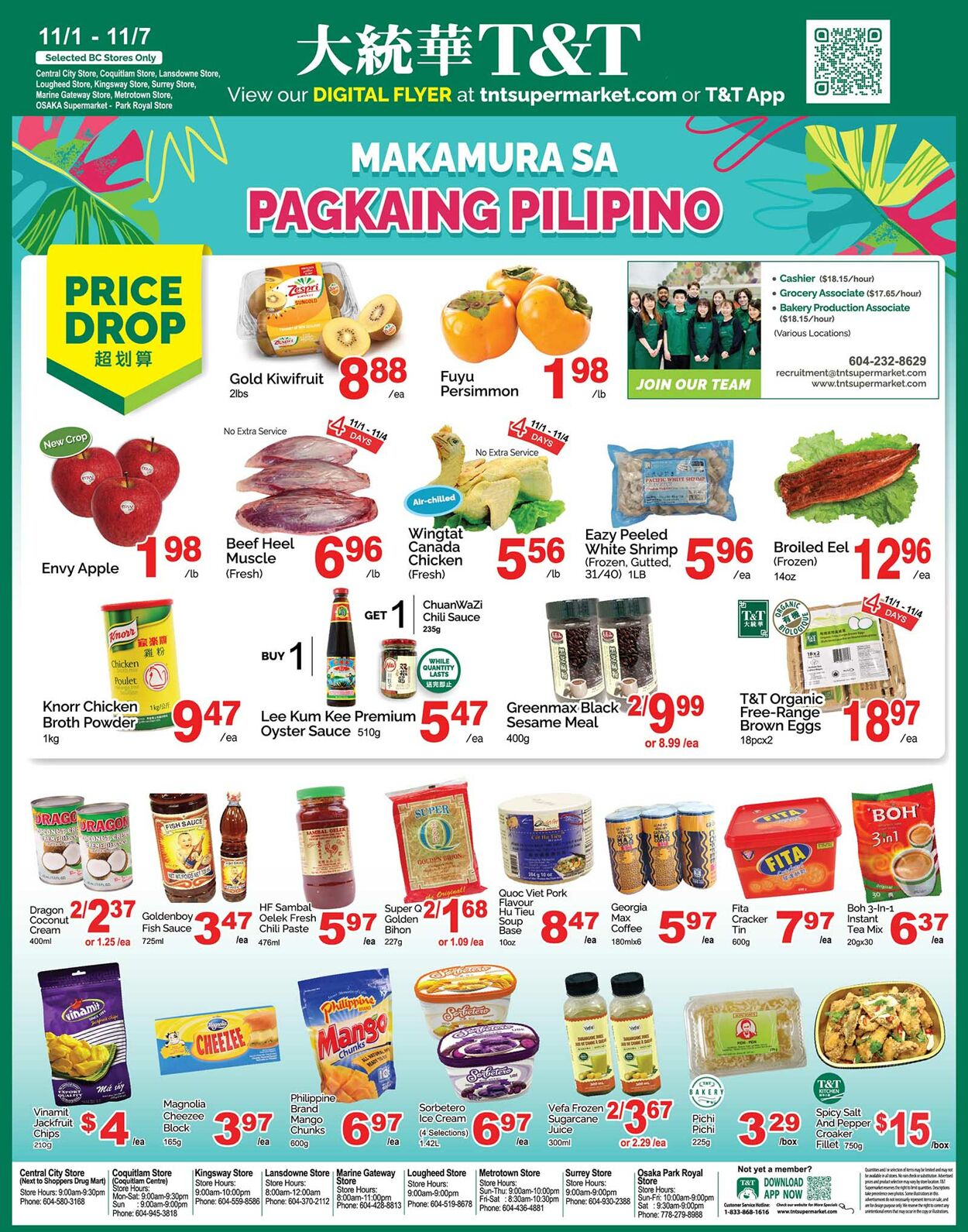 Flyer T&T Supermarket 01.11.2024 - 07.11.2024