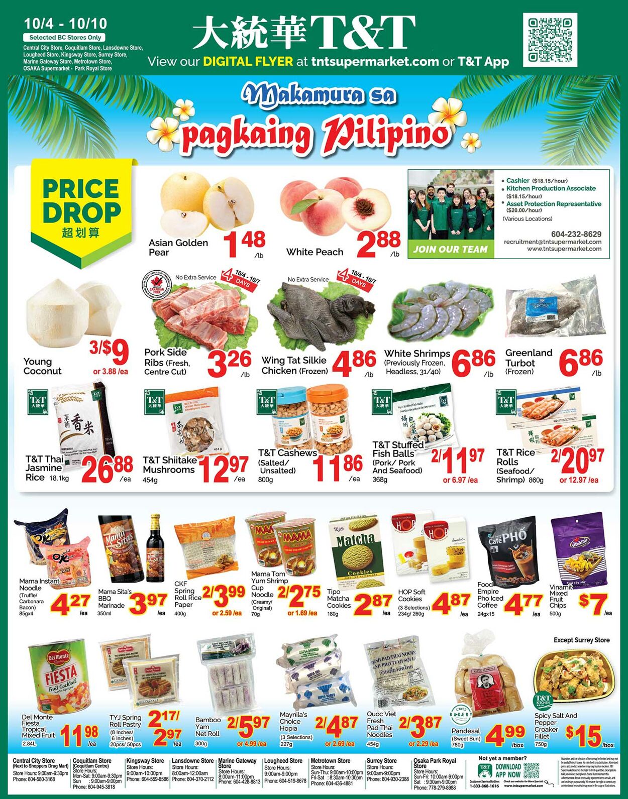 Flyer T&T Supermarket 04.10.2024 - 10.10.2024