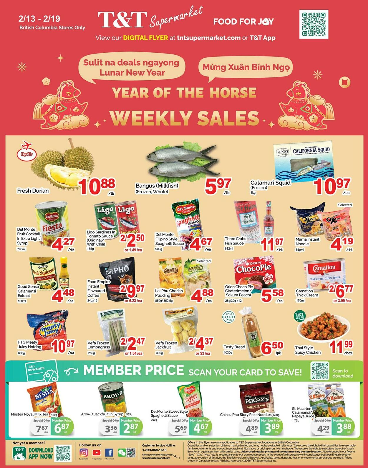 Flyer T&T Supermarket 13.02.2026 - 19.02.2026