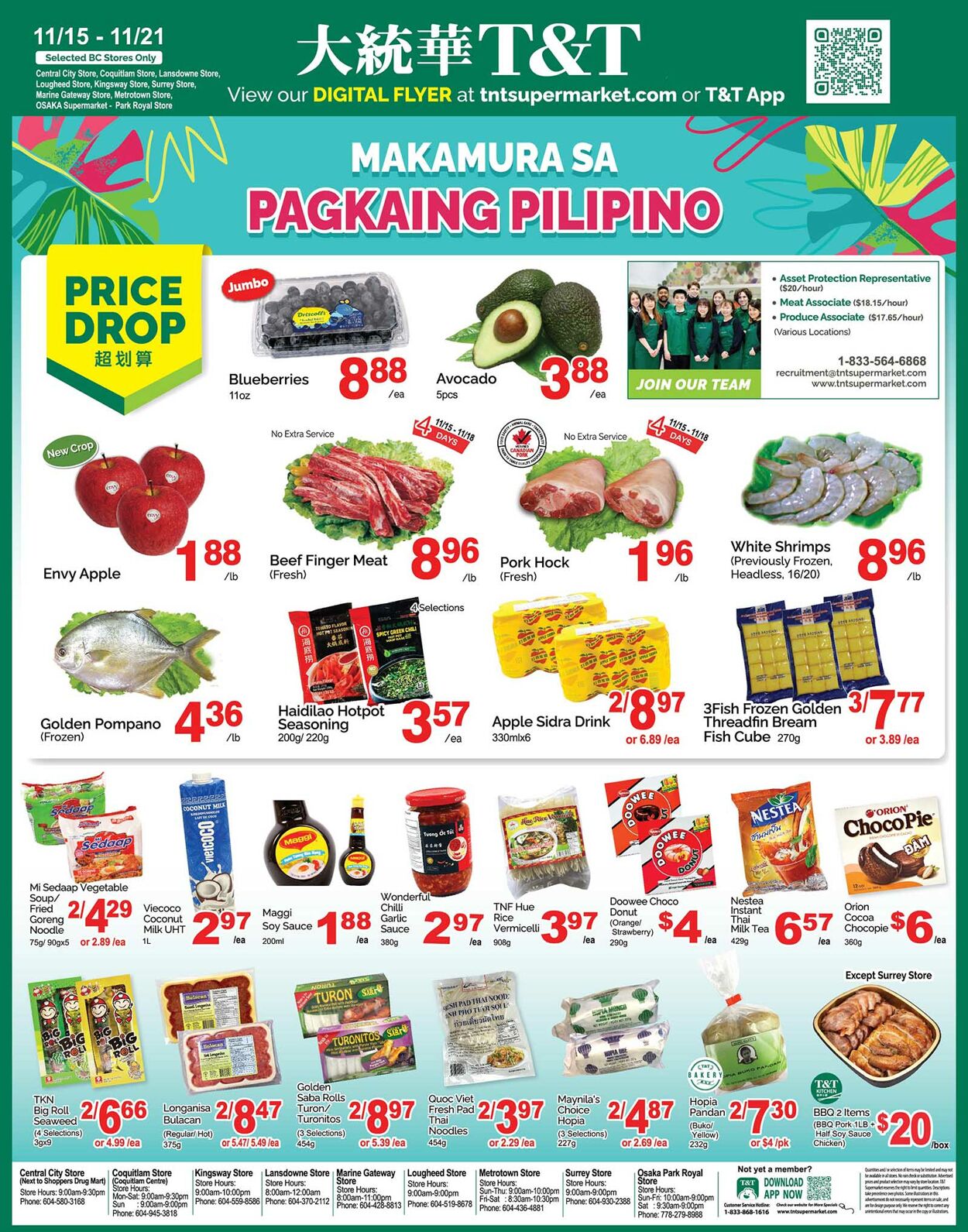 Flyer T&T Supermarket 15.11.2024 - 21.11.2024