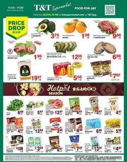 Flyer T&T Supermarket 14.11.2025 - 20.11.2025