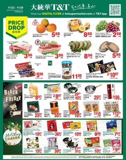 Flyer T&T Supermarket 22.11.2024 - 28.11.2024