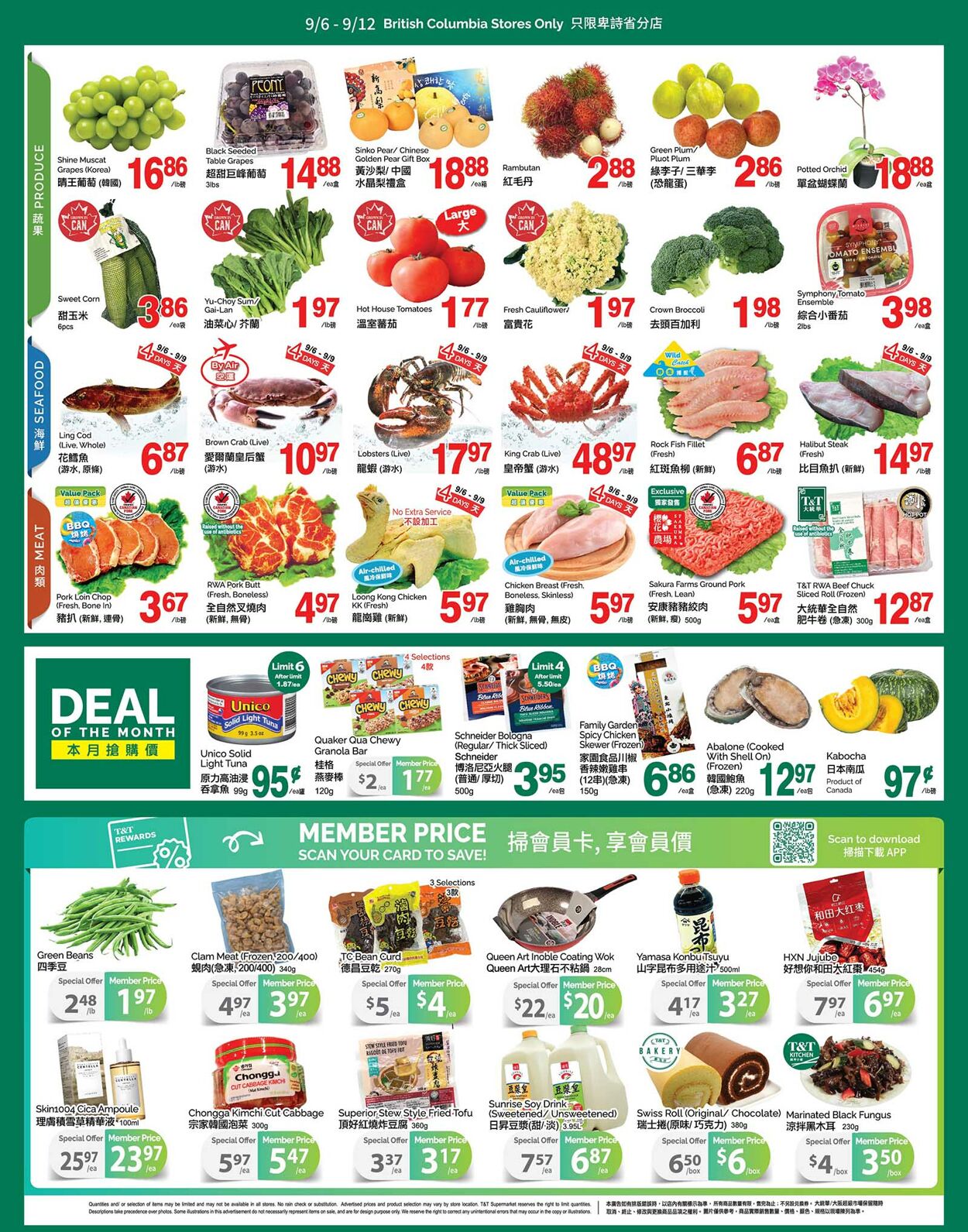 Flyer T&T Supermarket 06.09.2024 - 12.09.2024