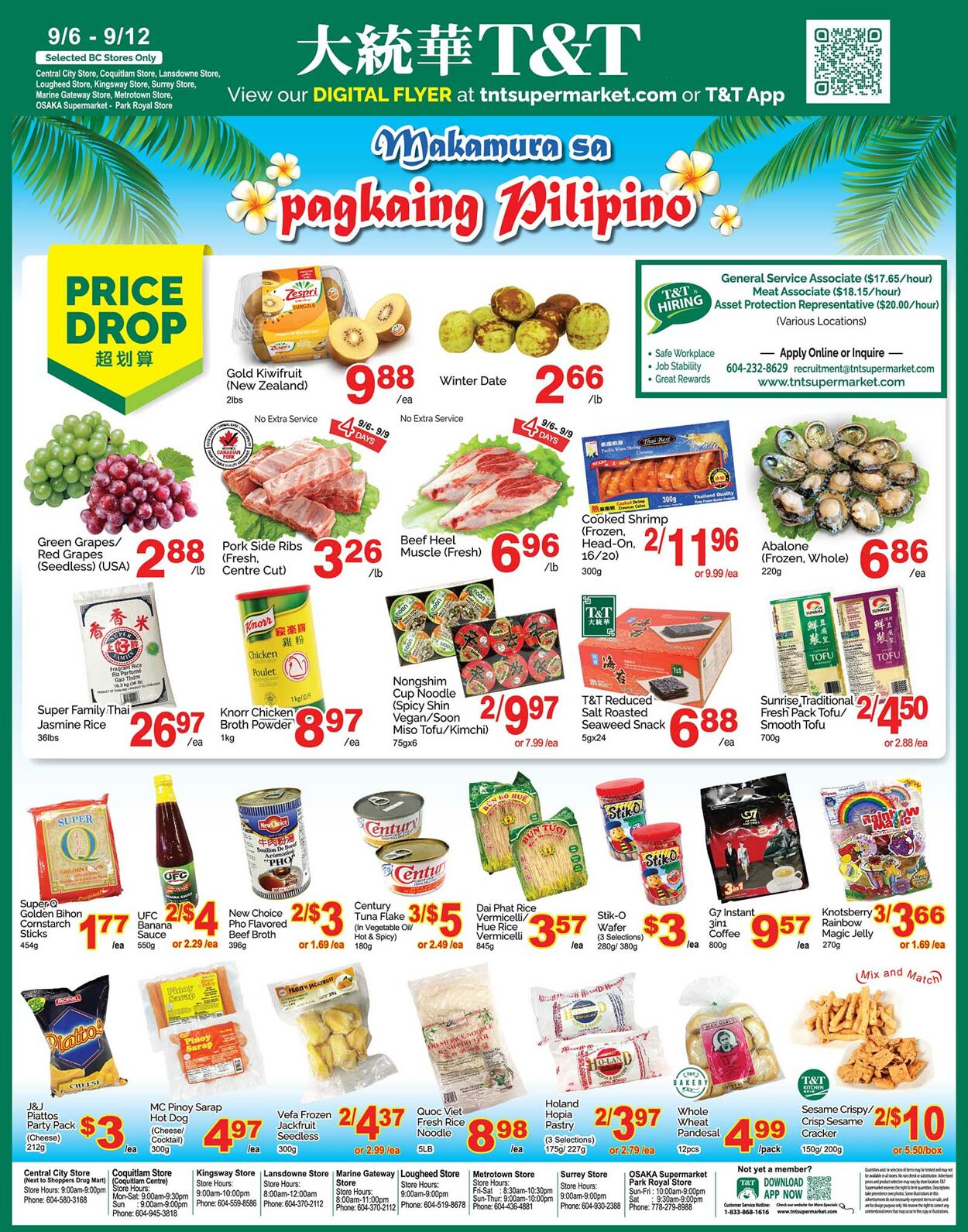 Flyer T&T Supermarket 06.09.2024 - 12.09.2024