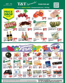 Flyer T&T Supermarket 27.06.2025 - 03.07.2025